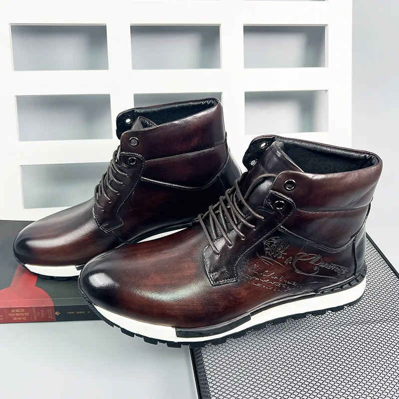 Zapatos informales de diseñador de lujo para hombre, mocasines negros de alta calidad, Accesorios de belleza, A6, novedad