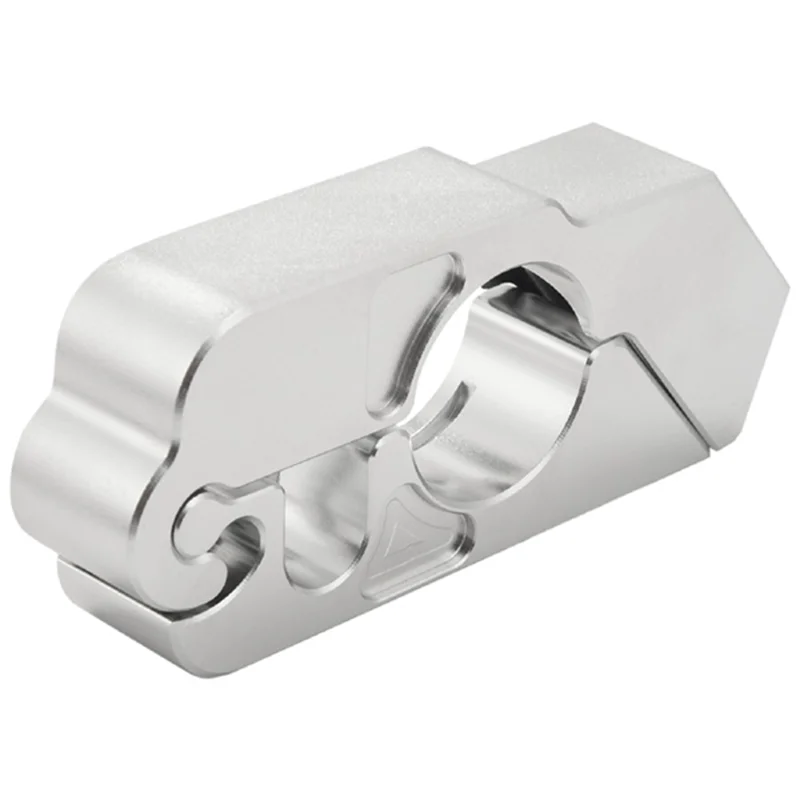 

For Bike Scooter Moped ATV Silver Motorbike Brake Lock Motorcycle Handlebar Lever Throttle Grip Lock