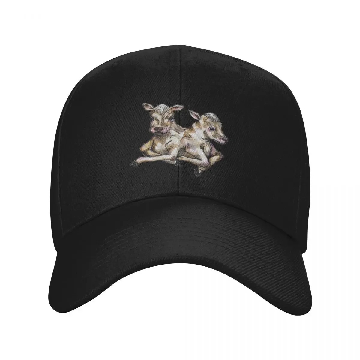 

Two-Headed Calf Poem Baseball Cap derby hat Hat Man For The Sun sun hat party Girl Men's