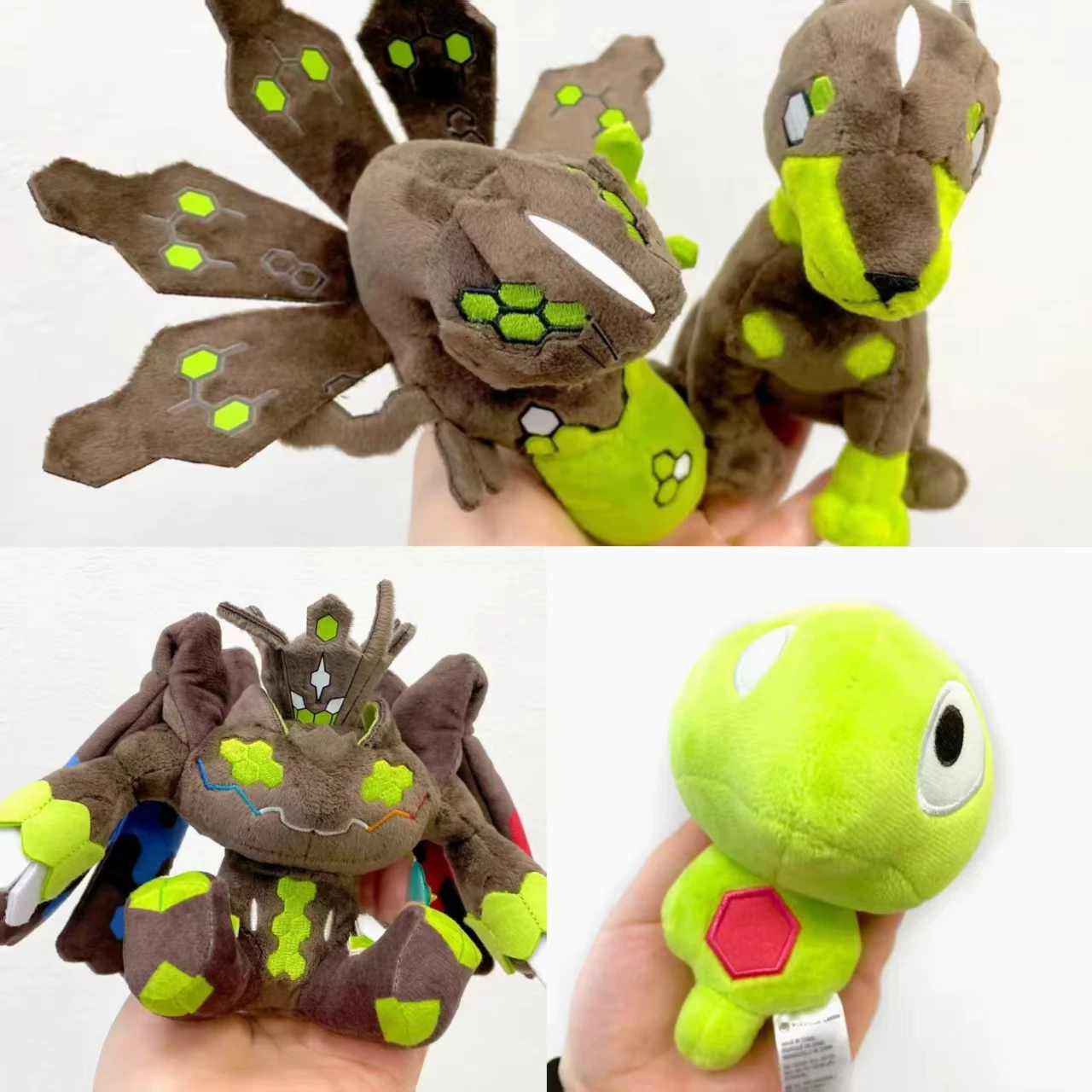 Pokémon Japanese Palm Fit Collection Carlos Region Plush Doll Children's Gift Zygarde Core 10% Forme 50% Forme Complete Forme