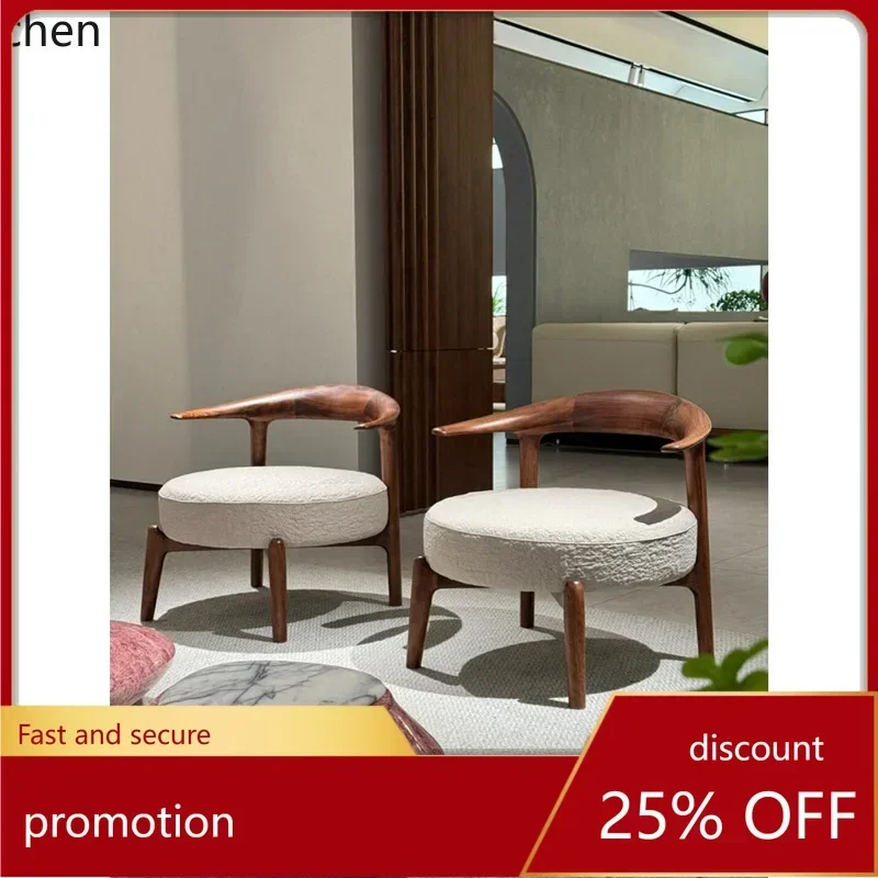P1 Casual Chair Minimalist Clubhouse Fabric Sofa Chair Hotel Negotiation Chair Furniture