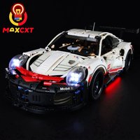 MAXCXT LED Light For LEGO 42096 Technic Porsche 911 RSR DIY Decorative Lamp  (Not Include Lego Building Blocks Set ﻿）