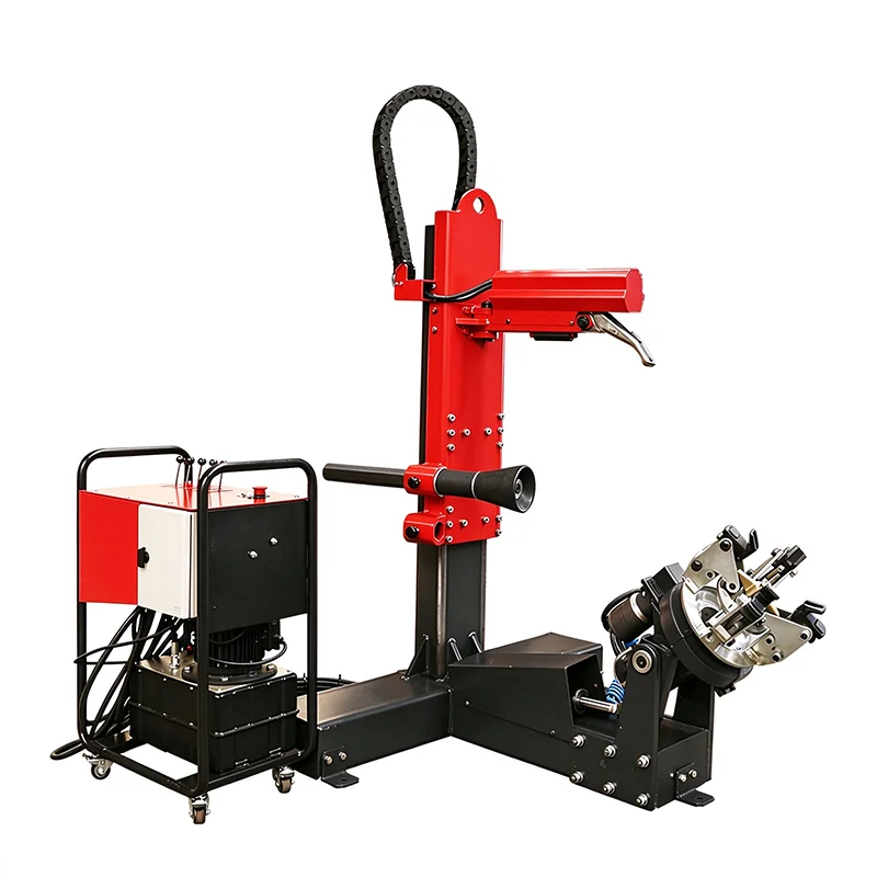 L-966 Heavy-Duty Vertical Truck Tire Changer Machine for Large Vehicle Tires Commercial Use Tire Demount Equipment