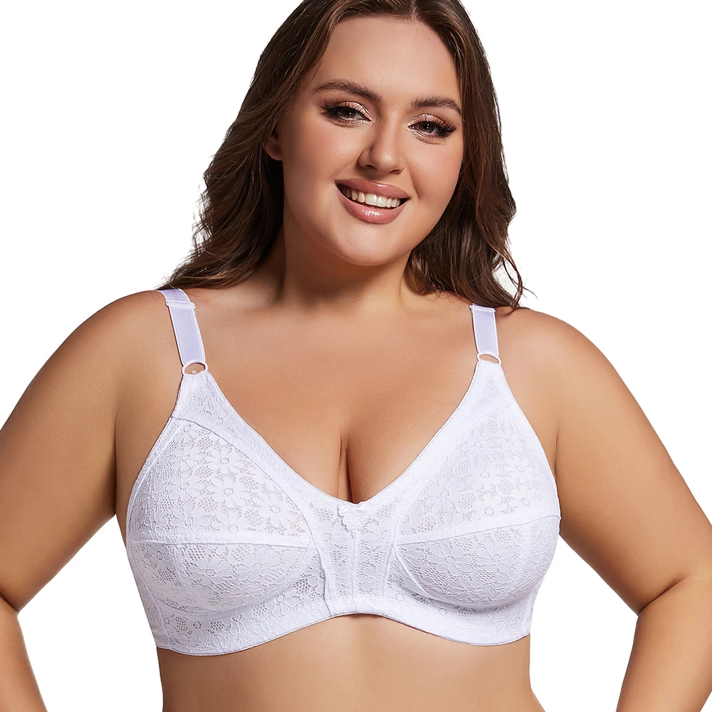 2024 Nieuwe Comfortabele Dunne Beha Voor Dames Ademende Bh \'S Plus Size Ondergoed Zachte Draad Vrije Lingerie 54ed 52de Cup