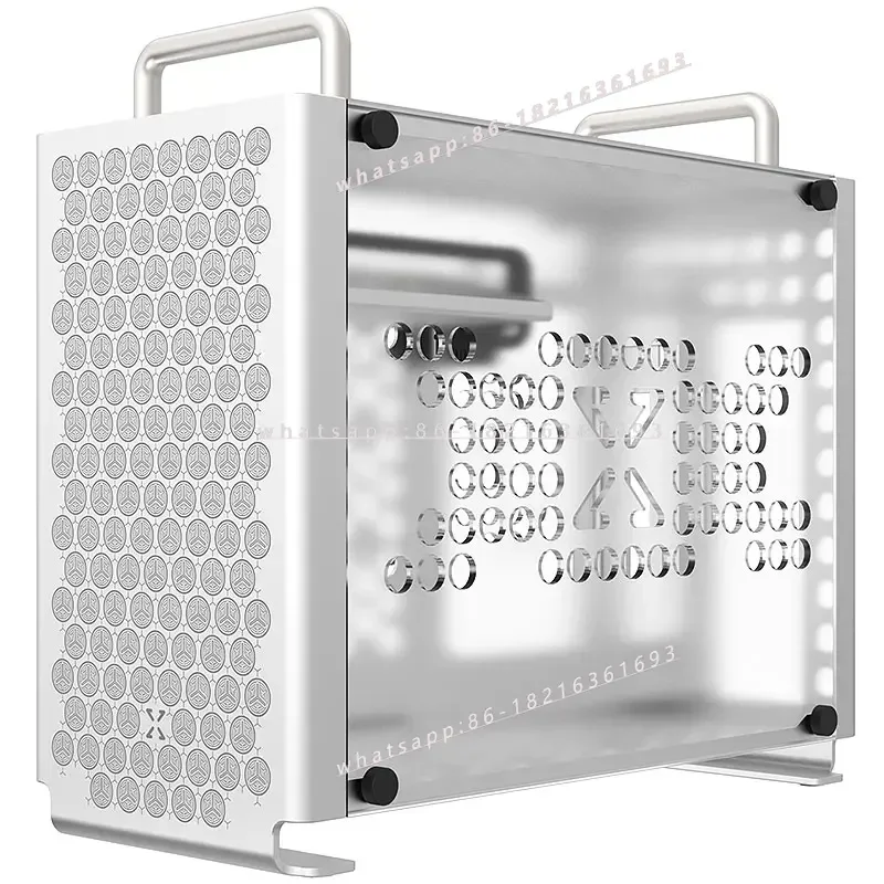 B2 All Aluminum ITX Small Chassis Handle SFX Mini A4 Computer MacPro Simple Desktop Chassis
