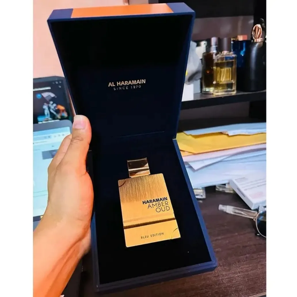 Al Haramain Amber Oud Bleu Edition EDP: Premium Oud Notes, Elegant Scent for Daily & Evening Wear
