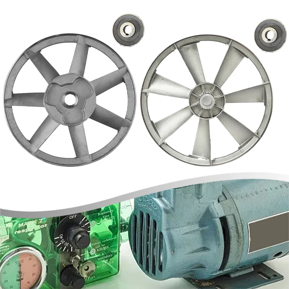 1set 265/300mm A-Type Pulley Triangle Belt Flywheel Pulley Motor Pulley For Air Compressors Pulley Assembly Single-Slot V-Belt