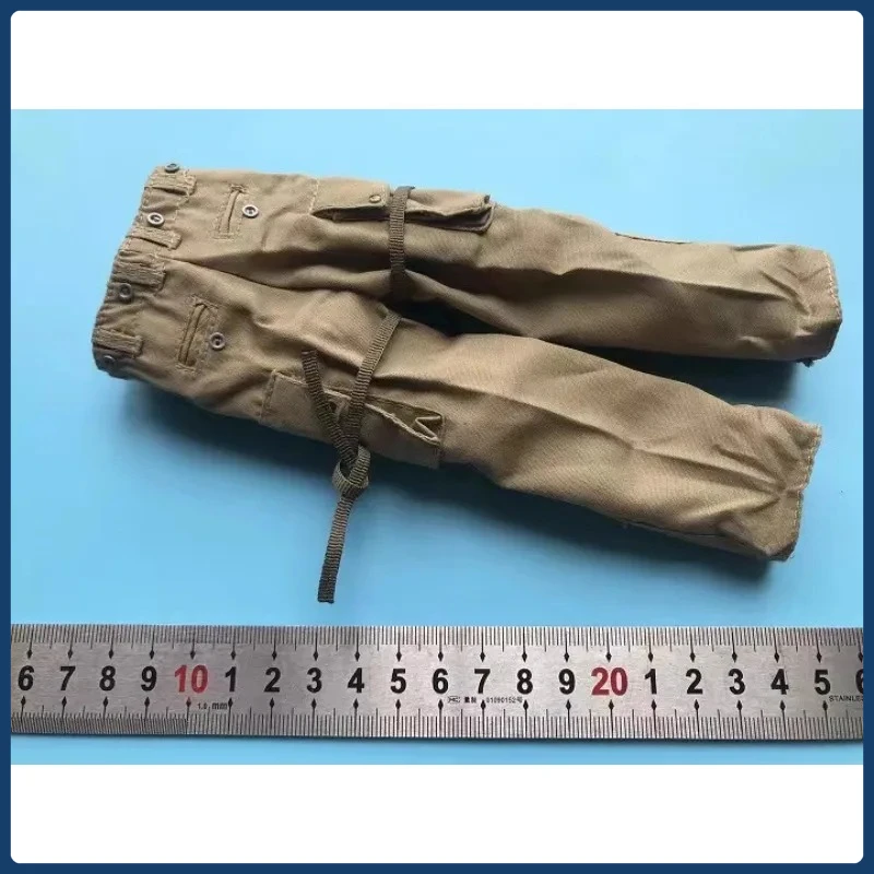 Actionfiguren-Hose im Maßstab 1:6, WWII US-Militärkampfhose, Fallschirmjägerhose, Modell für 12-Zoll-BJD-Soldatenpuppen