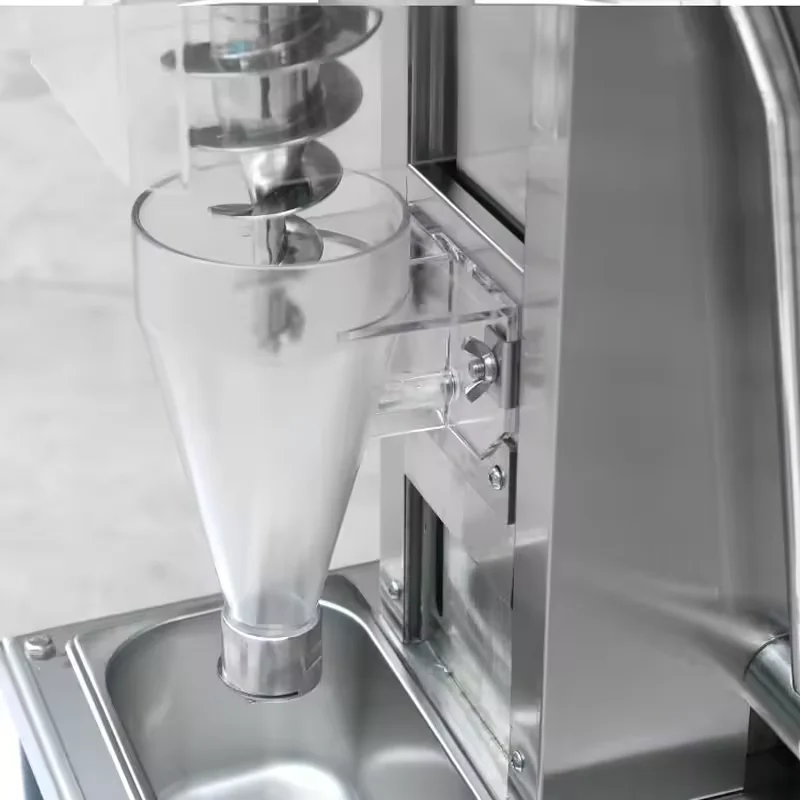 Xeoleo comercial máquina misturadora de sorvete 750w elétrica broca redemoinho máquina liquidificador de sorvete iogurte de frutas liquidificador de sorvete