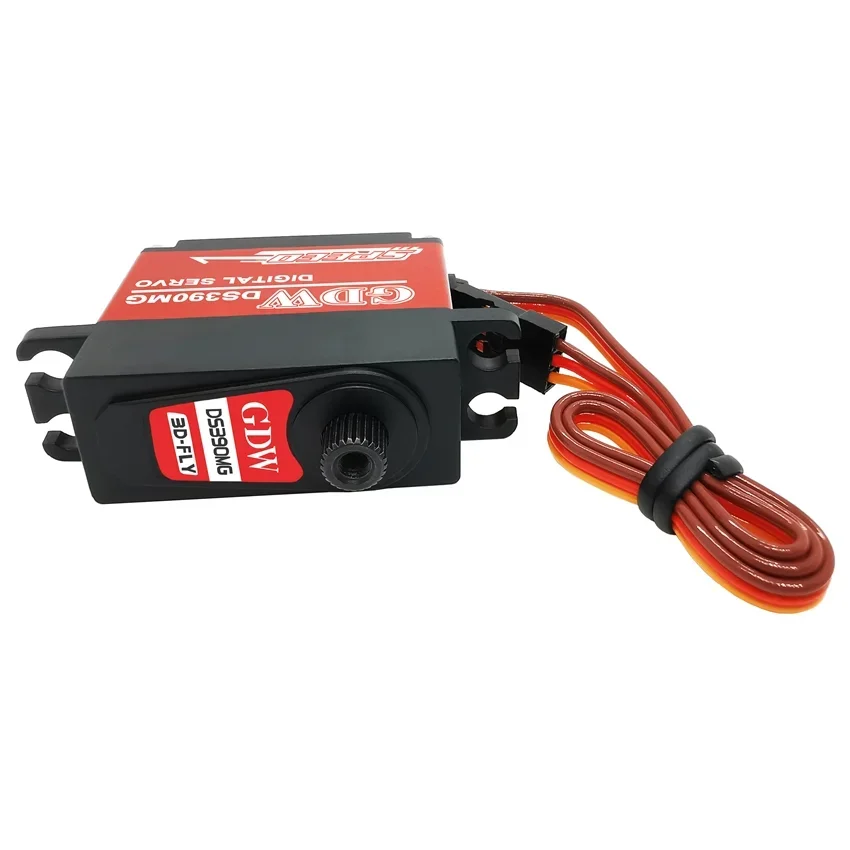 GDW DS390MG 9,0 kg 8,4 V Metal Gear Micro Mini digitale servo Hoge snelheid hoek 120 voor 500 helikopter Fix-wing RC Auto Robotarm