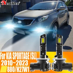 2pcs 880 H27 Led Headlight Canbus No Error Car Bulb High Power White Fog Light Diode Lamp 12v 55w For Kia Sportage SL 2010~2023