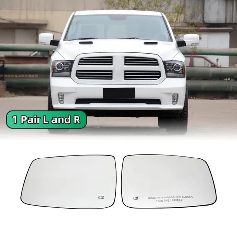 Отличное боковое зеркало заднего вида с подогревом для Dodge Ram 1500 2500 2010-2019, автомобильные аксессуары