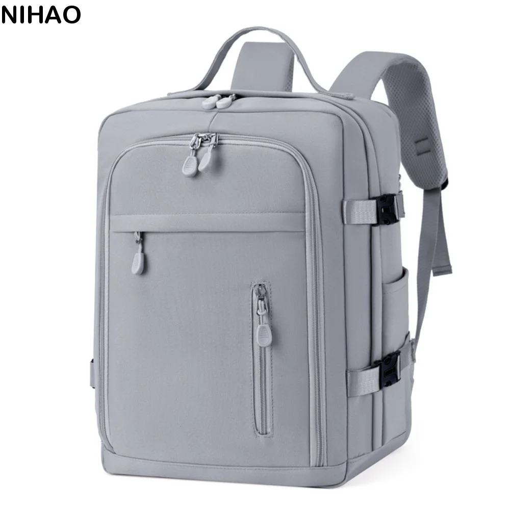 Large Capacity Travel Backpack High-End Durable Business Computer Bag Multi-functional Waterproof Student Backpack Men