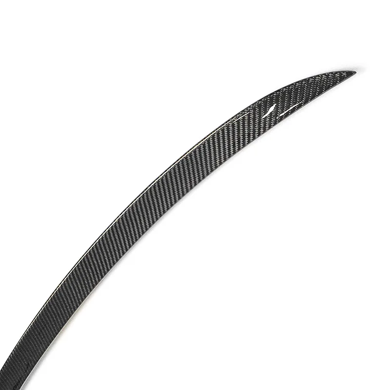 Glossy Finished Vacuum Carbon Fiber Rear Trunk Lid Spoiler Wing for  2006 - 2013 2-Door Convertible E93 (Including Its M3)