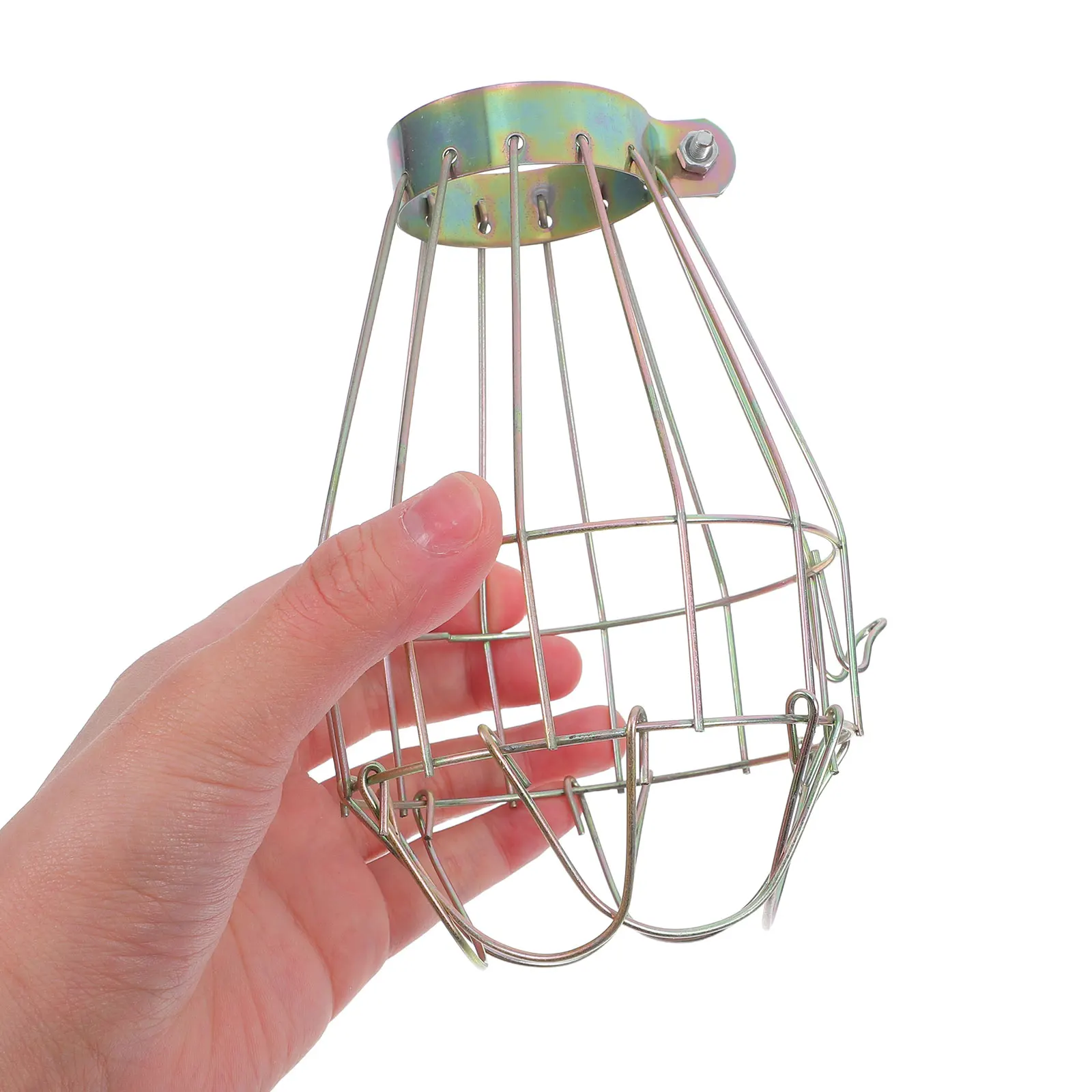 

4 Pcs Lace Retro Bird Cage Lantern Industrial Vintage Bulb Cover Metal Lamp Shade