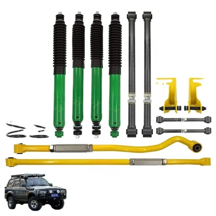 Suitable for  Land Cruiser LC80/4500 Modified Shock Absorber Spring LC80 Modified Elevated Kit