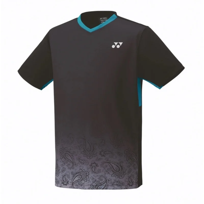 Yonex 2024 Summer New Badminton Suit Competition Training Suit Quick-drying Breathable Sweat-absorbent Short-sleeved T-shirt