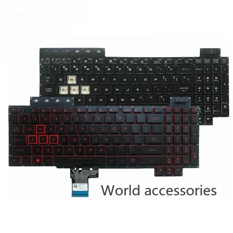 English laptop keyboard for Asus TUF gaming fx505 fx505g fx505d fx505gd fx505ge fx505gm fx505dy fx505dv fx505dt US backlit