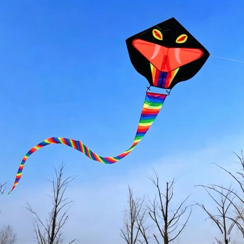 15m Snake kite flying dragon kites for adults kites string winder parachute kites dinosaur kites cobra volantines eagle kites view 5