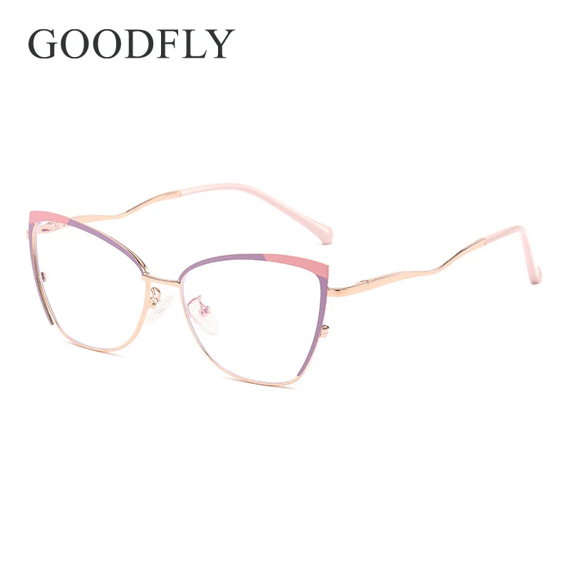 Cat Eyes Prescription Glasses for Women 2024 Assorted Colors Blue Light Glasses Reading Women\'s Transparent Eyewear Accessories