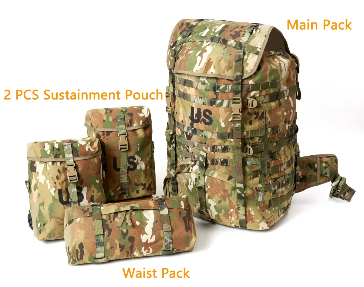 Akmax Military MOLLE 2 Large Rucksack with Frame,Army Tactical