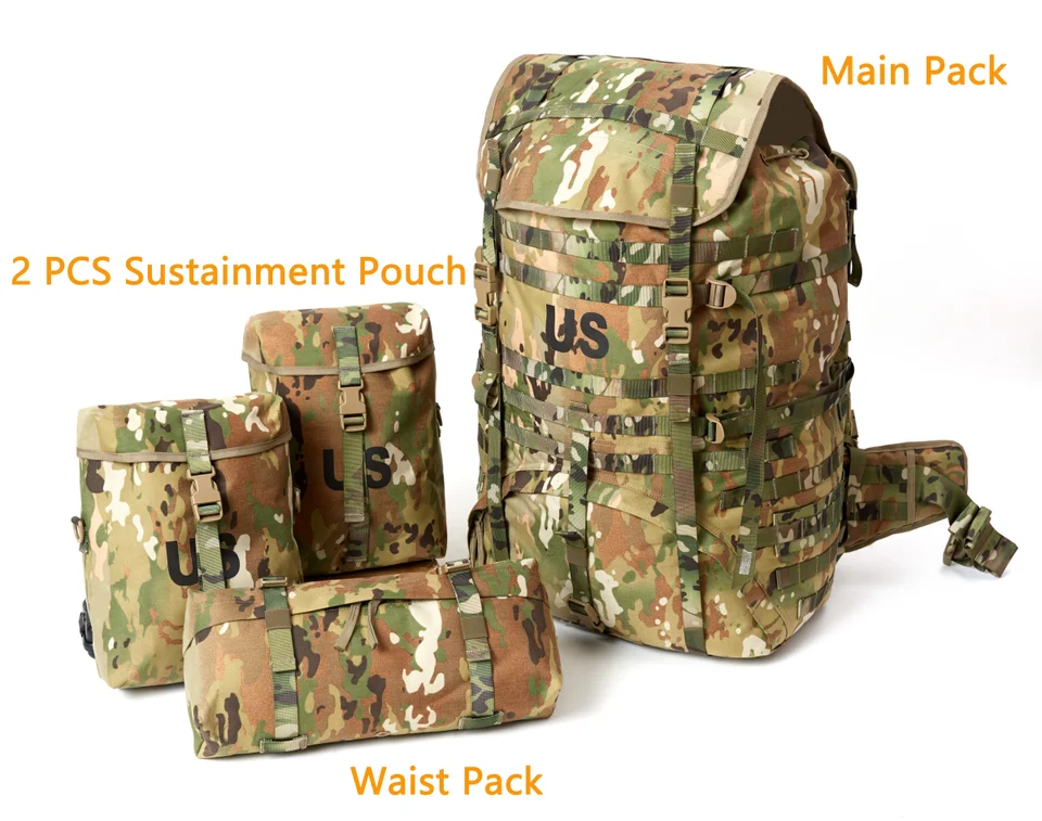 Akmax Military MOLLE 2 Large Rucksack with Frame,Army Tactical