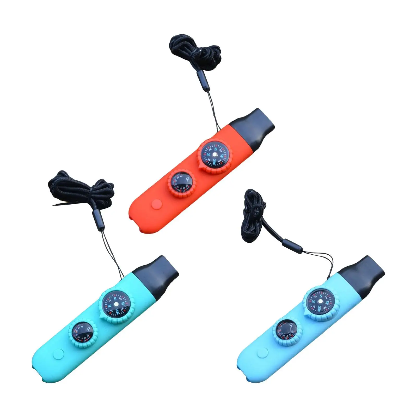 

7 в 1, аварийный свисток, аварийные свистки, компас, фонарик для альпинизма, приключений, кемпинга, исследования, каякинга