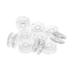 20Pcs Plastic Bobbin 136492-001 Fit for Babylock/Singer/White/Simplicity/Brother/Simplicity/White/Riccar Sewing Machine 21*9*6mm