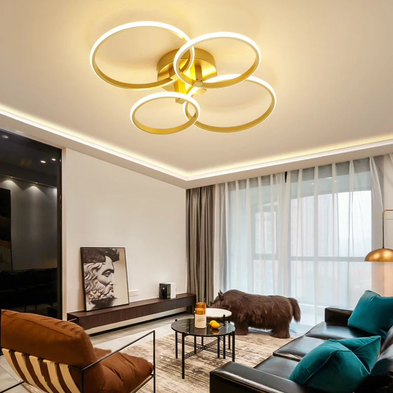 

Modern Led chandeliers For Living Room Study room Bedroom lights lampara techo decoration salon led chandelier light fixtures