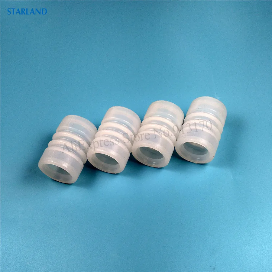 4 Pieces Sealing Tube Corrugate Pipe Rings New Part Accessories Of Commercial Soft Ice Cream Machines Fitting Height 45mm