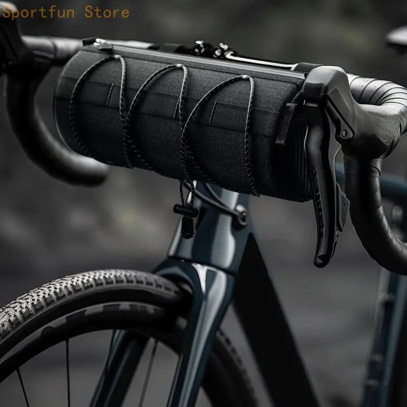 

X7JD Bicycles Commuters Bag Frame Bag Water Proof Front Handlebars Bag Strap on Frame Bag Cyclings Bag Bicycles Top Tube Bag