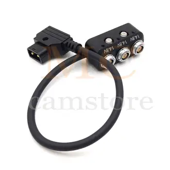 Rozbočovač napájení 1 x D-tap samec na 3 x 0B 2-pin samice adaptérový kabel 14,8 V 6 nejlepší prodej 14,8V adaptér - №5
