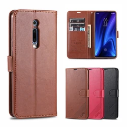 AZNS Flip Cover Leather Phone Case Fitted Case for Xiaomi Mi 9T / Mi 9T Pro Pu Leather Bags Case protective Holster