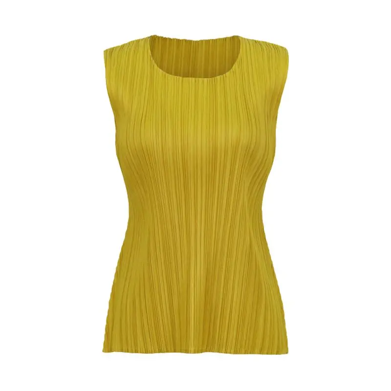 

2025 spring and summer new fashion women's sleeveless crew neck vest classic sexy top cute tops gothic