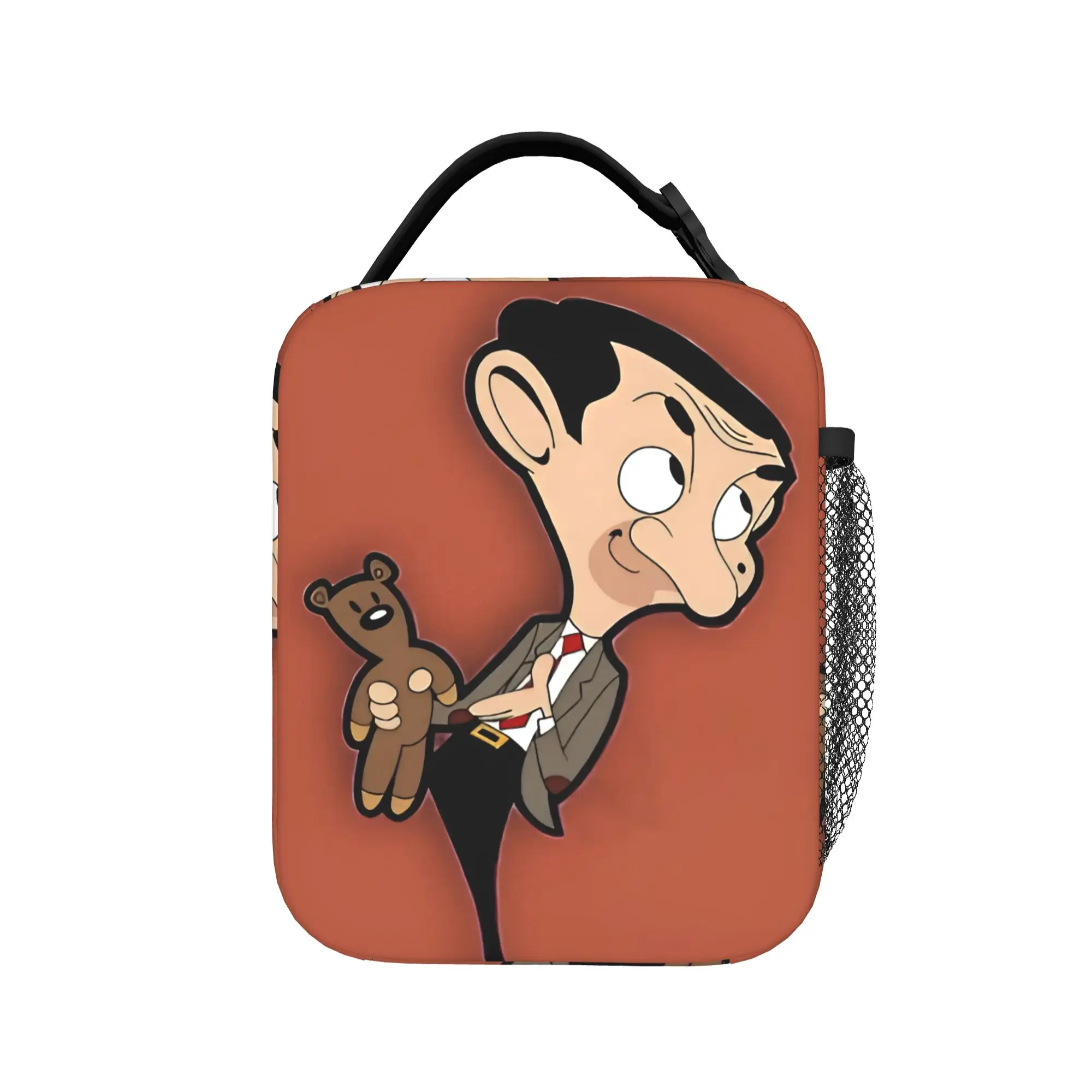 Mr. Beans Insulated Lunch Bags High Capacity  Reusable Cooler Bag Tote Lunch Box School  Picnic Food Handbags