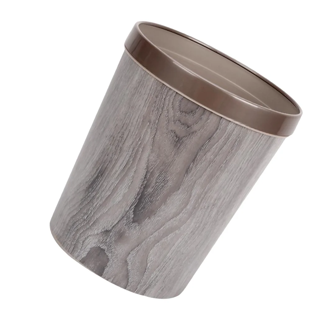 

12 L Small Garbage Can Plastic Trash Storage Container Large Gabage Bathroom Cans