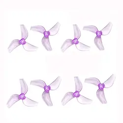 4Pairs(4CW+4CCW) Gemfan 1219S 31mm 3-Blades Ultra-lightweight Propeller for FPV Tinywhoop Micro Drone 0702 29000KV DIY Parts
