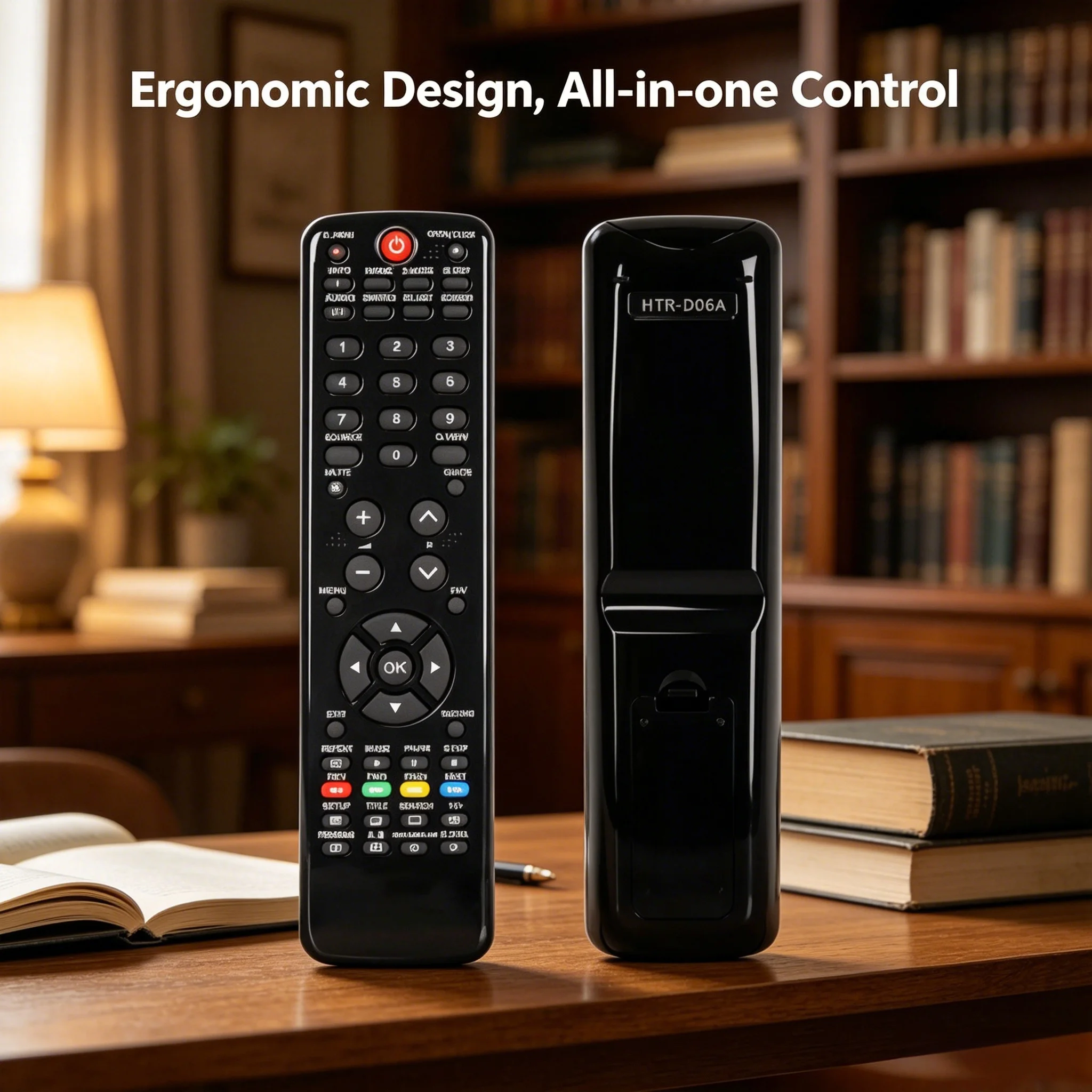 

Replacement Remote Control for Yamaha HTR-D06A, Compatible with HTR-6150 HTR-6160 RX-V863 RX-V663 AV Receivers