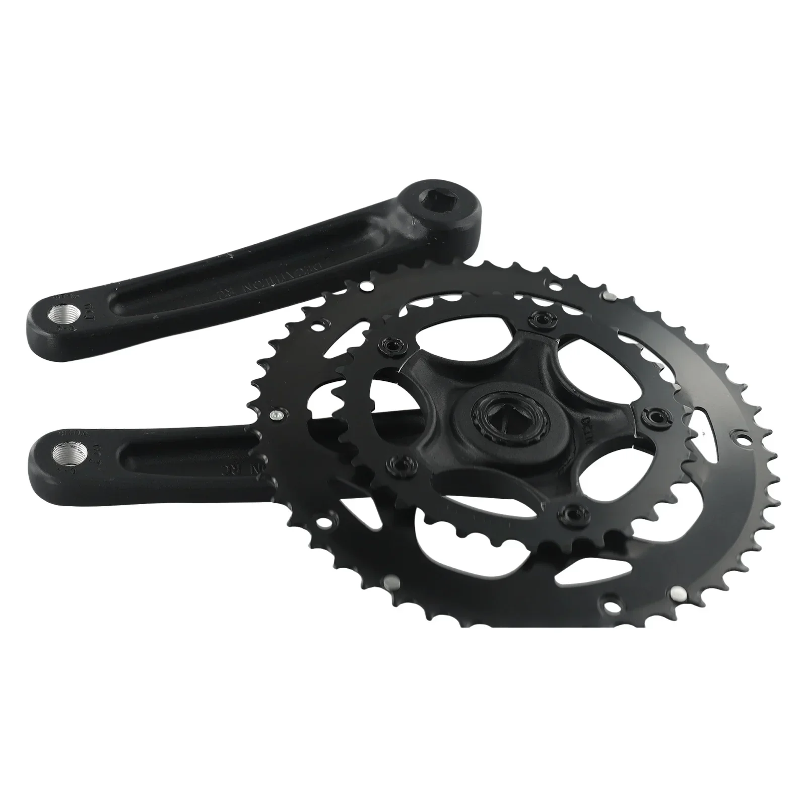 Bike Bicycle Double Chainwheel Cranket AL6061 Aluminum Alloy Bicycle Chainwheel Cycling Double Taper 170mm Crankset Chainset