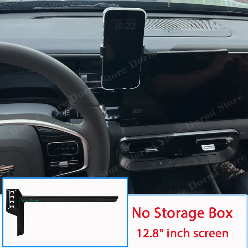 For BAIC BJ40 II 2024 2025 Car Mobile Phone Holder New Magnetic MagSafe Mount GPS Screen Bracket Gravity Stand Auto Accessories