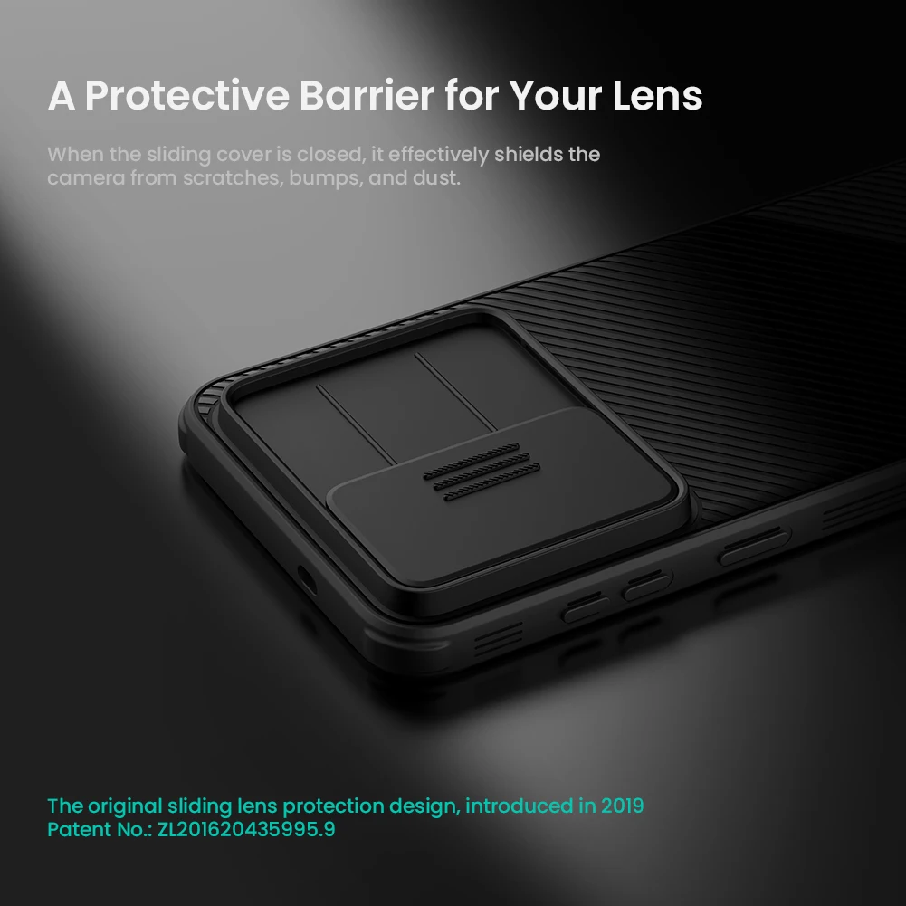 Für Samsung Galaxy S26FE Hülle NILLKIN Fitted Case Camshield Super Frosted Shield Case Objektivschutzabdeckung – Detail 4
