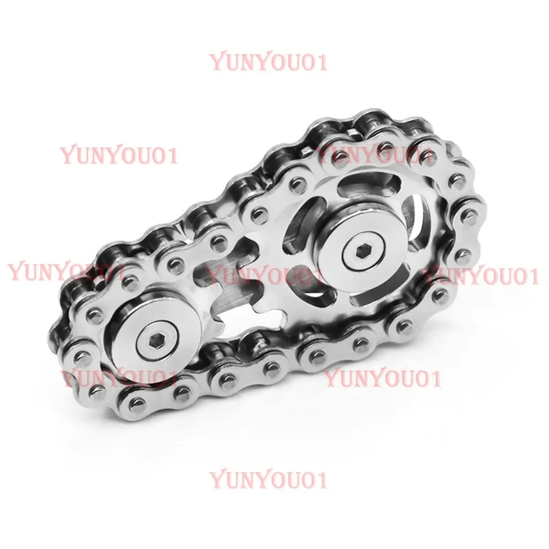 

Gear Chain Fingertip Gyro Chain Tooth Flywheel Decompression Toy