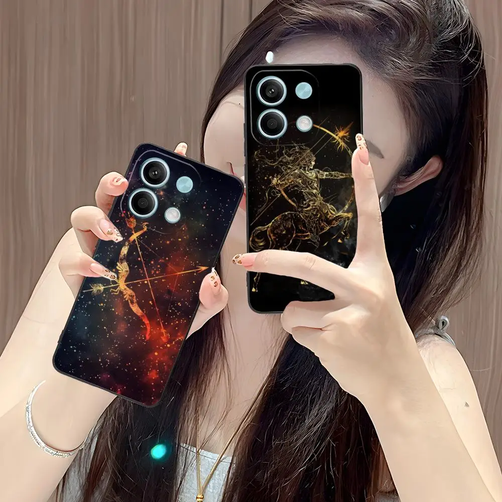 

Чехол для телефона со знаком зодиака Стрельца для POCO M7 M6 M5 M4 M3 X7 X6 X5 X4 X3 Pro GT 5G с цветным принтом, красивый роскошный чехол