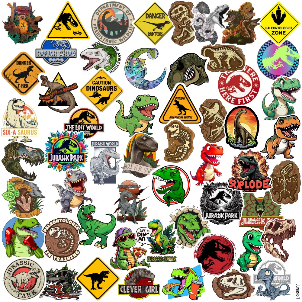 Phone Cases Kids - Cool Dinosaur Theme Stickers Waterproof Vinyl