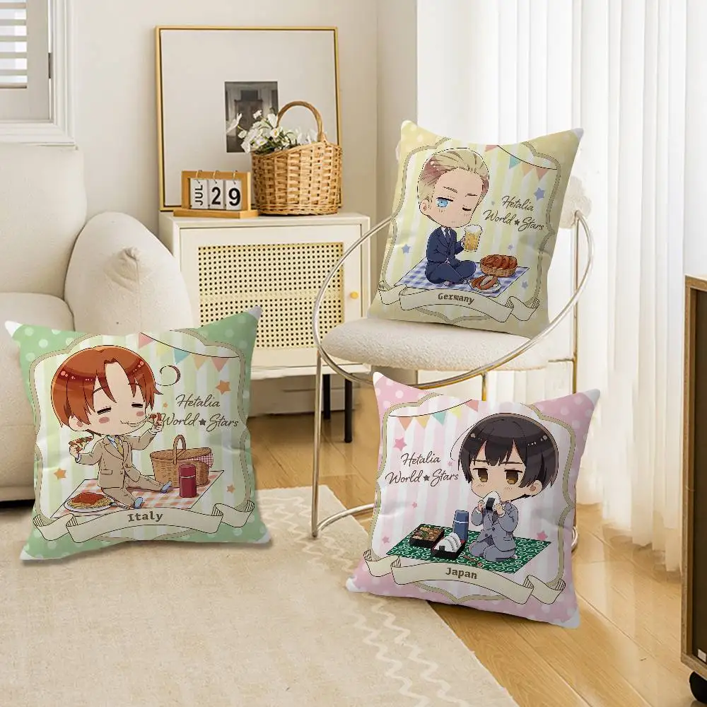 Anime H-Hetalia World Stars Lucky Dragon pillow cover sofa cushion cover home room decoration children gift
