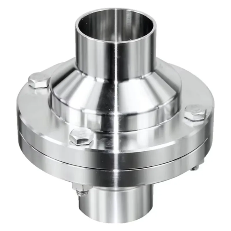 DONJOY Food Beverage Intermediate Flanged Sanitary Check Valve 1