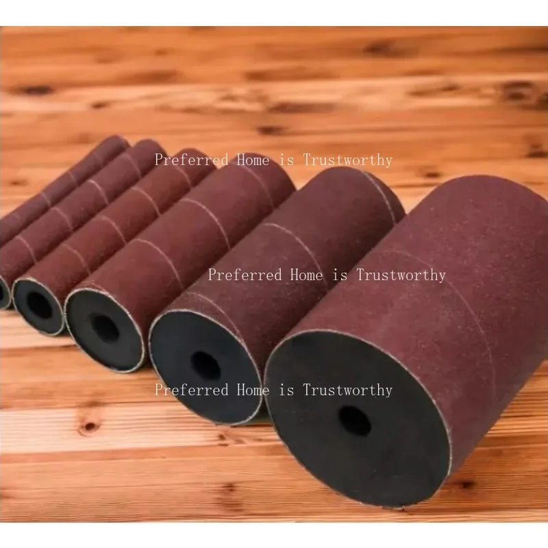 Suitable for 14 Inch Sand Column Machine Accessories, Rubber Roller & Emery Cloth Sleeve Woodworking Sanding Spare Parts, 1PC
