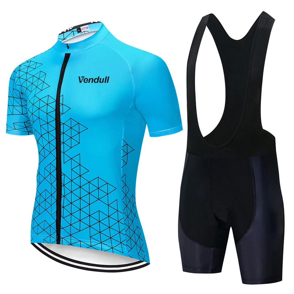 

2025 Short Sleeve Cycling Jersey Clothes Bib Short Set Gel Pad Mountain Cycling Clothing Outdoor Mtb Ropa Ciclismo Bike Wear