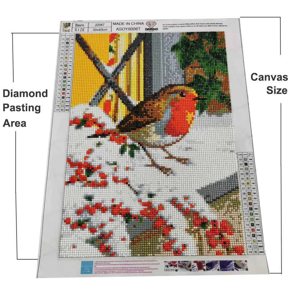 Diamond Painting Kit Completo del trattore agricolo,5D diamond painting