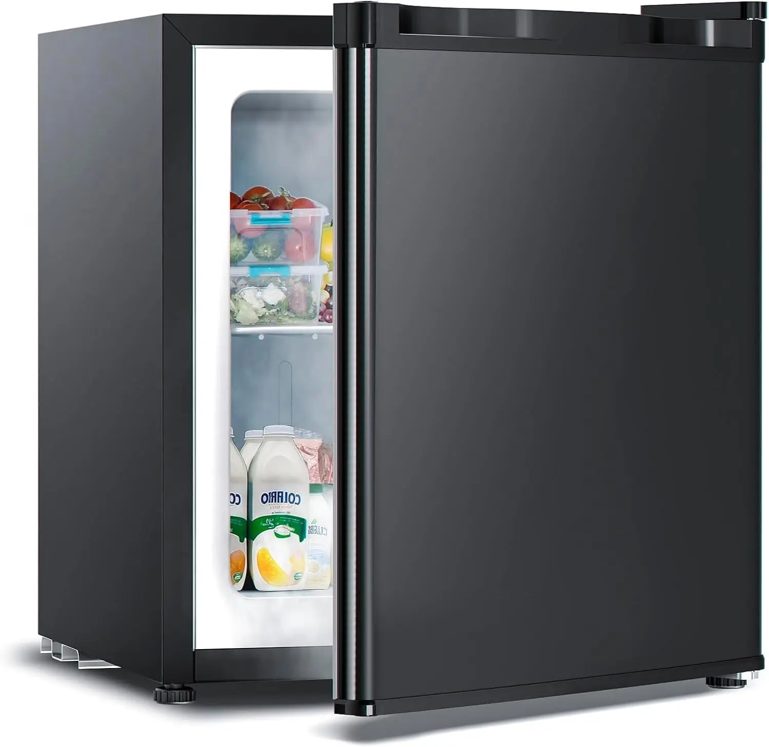 

1.2 Cu.ft Mini Upright Freezer with Adjustable Thermostat, Removable Shelves, Reversible Door, for Bedroom, Home, Dorm